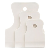 Набор шпателей 40-60-80мм белая резина (набор 3шт.) Сибртех