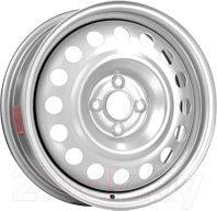 Штампованный диск Trebl X40924 16x6" 4x100мм DIA 54.1мм ET 49мм Silver