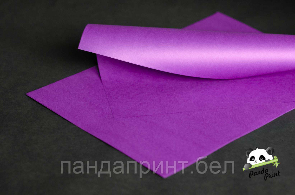 Цветная бумага 20 л ежевика
