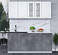 Кухня Мила 1.8 Белый - Бетон портленд, фото 2