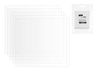 Стекло защитное внешнее к щитку сварщика 115*104, упак/5шт, (пр-во РФ) SOLARIS (для Solaris ASF390F, ASF440S,