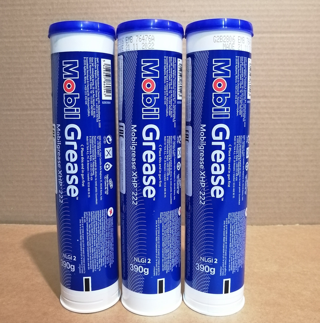 XHP 222 Смазка Mobil Mobilgrease пластичная универсальная 390гр