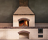 Кирпич печной полнотелый Санторини Белый Кенигштайн, фото 8