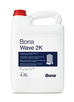2-компонентный водный полиуретановый лак Bona Wave 2K (5л) (Полуматовый)