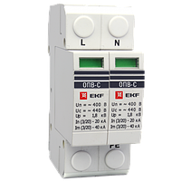 ОПВ-C/2P In 20кА 400В EKF PROxima