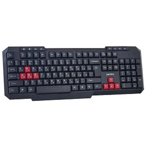 Клавиатура проводн. Perfeo Commander, USB, черн., PF-006