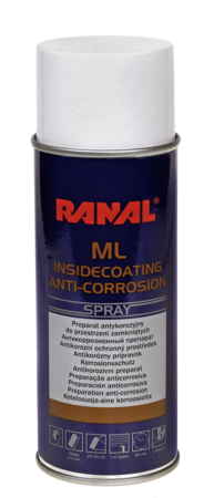 RANAL ML - средство для защиты закрытых профилей, 400 мл, бронзовый