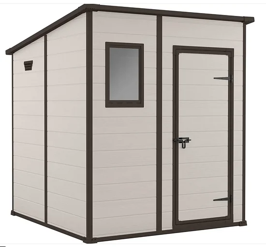 Хозяйственный блок KETER Manor Pent 6x6 (183см х 185см), бежевый