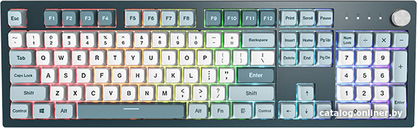 Клавиатура Montech MKey Freedom (MK105FY) / игровая / механическая / Gateron G Pro 2.0 Yellow - линейные