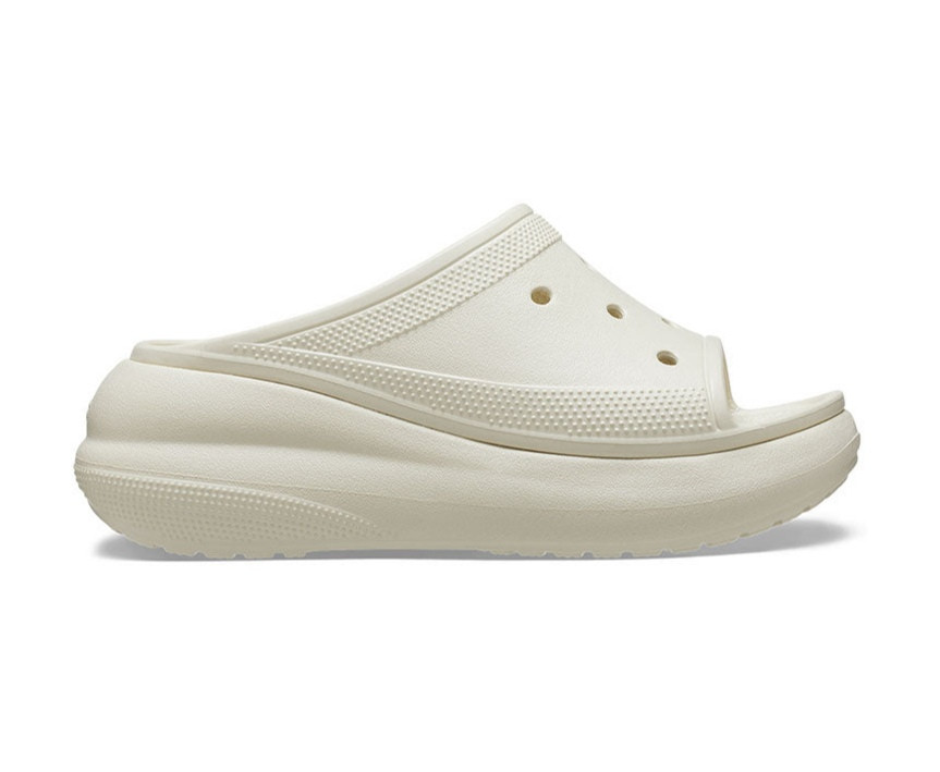 Сандалии унисекс Crocs Crush Slides белый 208731-2Y2