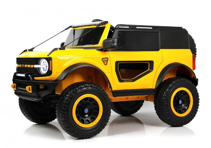 Детский электромобиль RiverToys K999AM желтый