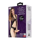 Двойной страпон на трусиках Ultra Passionate Harness 18 см и 15 см, фото 5
