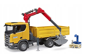 Игрушка Bruder Super 560R Строительный грузовик Scania 03551