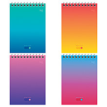 Блокнот А6 60л. на гребне BG "Bright monocolor"