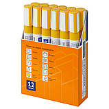 Маркер-краска OfficeSpace желтая, 1-4мм, нитро-основа, фото 4