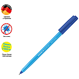 Ручка шариковая Schneider "Tops 505 F Light Blue" синяя, 0,8мм, голубой корпус, фото 2