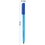 Ручка шариковая Schneider "Tops 505 F Light Blue" синяя, 0,8мм, голубой корпус, фото 3