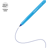Ручка шариковая Schneider "Tops 505 F Light Blue" синяя, 0,8мм, голубой корпус, фото 4