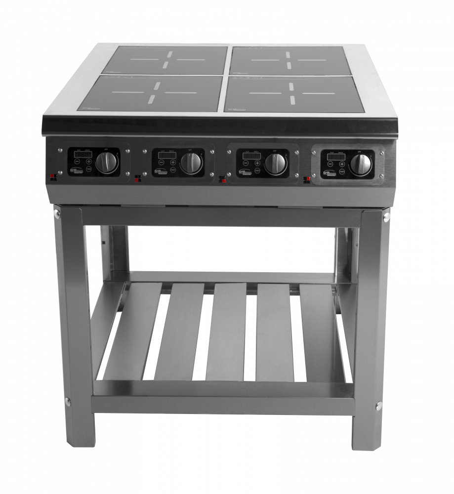 ПЛИТА 4-Х КОНФОРОЧНАЯ ИНДУКЦИОННАЯ Ф4ИП/800 (НА ПОДСТАВКЕ, ПНС) GRILL MASTER