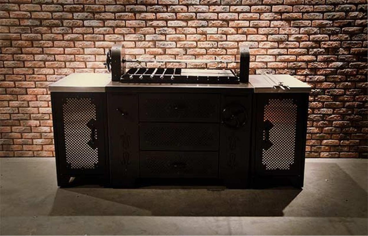 МАНГАЛ НА ДРЕВЕСНОМ УГЛЕ УМБ GRILL MASTER