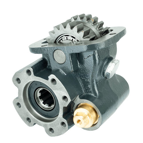 Коробка отбора мощности ISO (350 hм) для КПП Камаз с пневмоуправлением (два выхода)