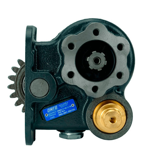 Коробка отбора мощности UNI (250 hm) для КПП Камаз (выход вперед), КПП Зил (выход назад) с пневмоуправлением