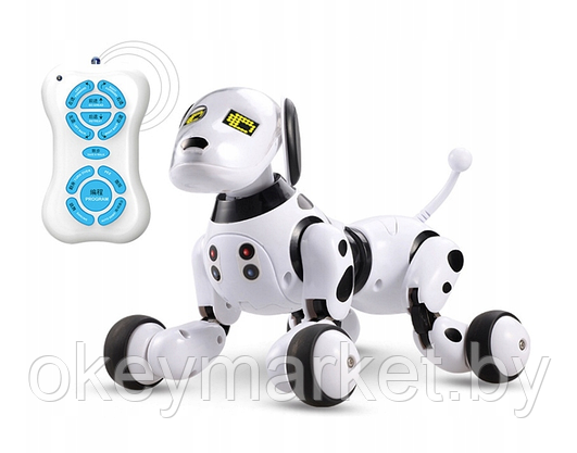 Интерактивная собака робот на радиоуправлении Robot Dog DIMEI 9007A, фото 3