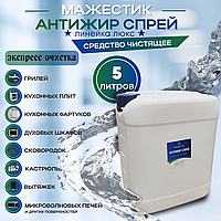 Чистящее средство «Мажестик АНТИЖИР СПРЕЙ», 5 л
