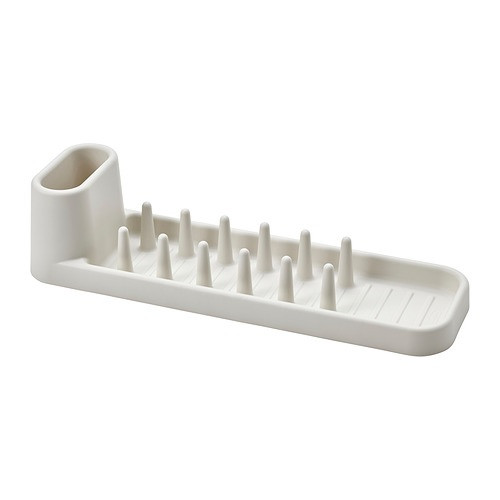 IKEA/  СТЭМЛИНГ сушилка посудная, 48 см, белый с оттенком