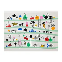 Салфетка под приборы IKEA ГРЕНФИНК 30x40 см разноцветный