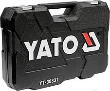 Набор инструментов 1/2" 3/8" 1/4" 111 предметов YATO YT-38831, фото 3