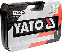 Набор инструментов 1/2" 3/8" 1/4" 111 предметов YATO YT-38831, фото 2