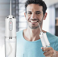 Ирригатор (флоссер) для гигиены полости рта Oral Irrigator 4 сменные насадки