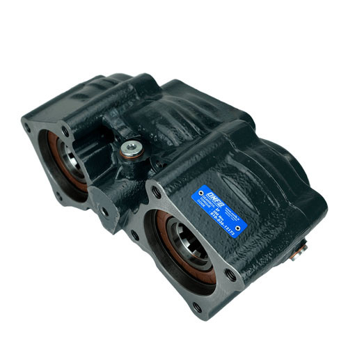 Коробка отбора мощности ISO для КПП ZF 6S - 1000 с пневмоуправлением (два выхода)