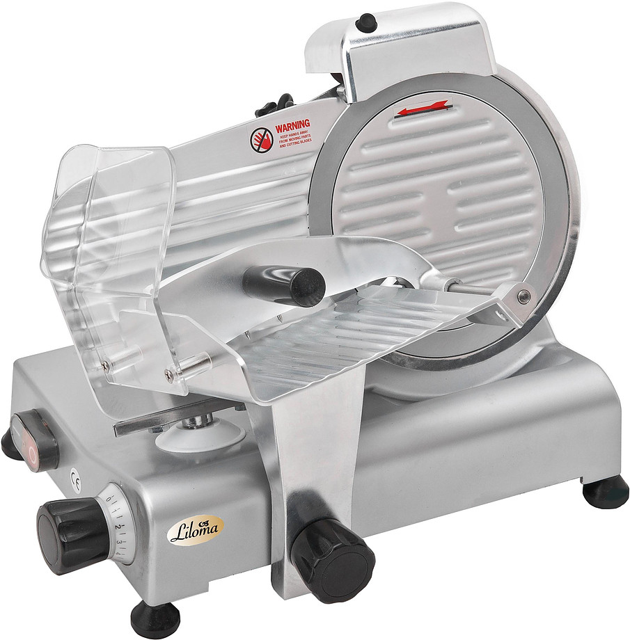 Слайсер LILOMA MS 220 ST (476х362х359 мм, 220В, 0,12 кВт, нож 220 мм, толщина нарезки: 0-9мм)