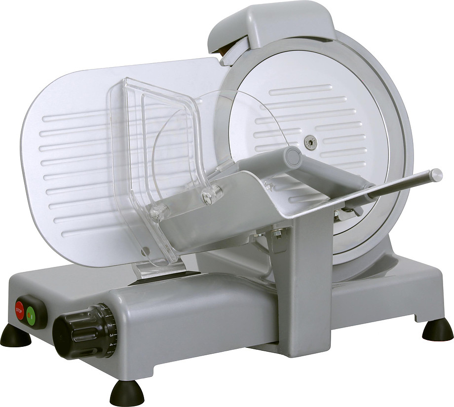 Слайсер BECKERS ES 250 (363x480x375мм,220В, 0,14 кВт,диаметр ножа 250 мм,от 0 до15 мм)