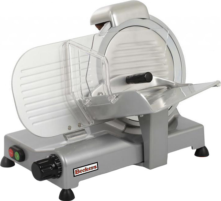 Слайсер BECKERS ES 300 (480x605x460мм,220В, 0,18 кВт, диаметр ножа 300 мм, 0-15мм)