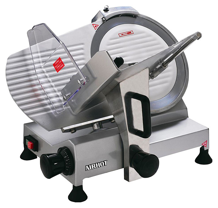 Слайсер AIRHOT SL 300 (577x466x430мм, 220В, 0, 25кВт, диаметр ножа 300 мм, толщина нарезки 0, 2-15 мм)