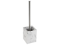 Ершик с подставкой MARBLE, белый, PERFECTO LINEA