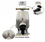 Детский электроскутер RiverToys K444PX (серый), фото 3