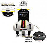 Детский электроскутер RiverToys K444PX (серый), фото 4