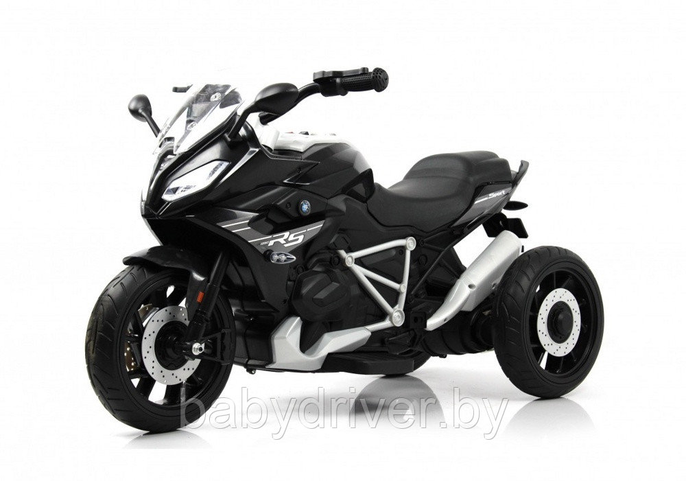 Детский электромотоцикл Baby Driver Kawasaki арт. K333 (чёрный)