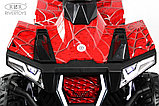 Детский электроквадроцикл RiverToys X999XX (красный спайдер) 4WD Полноприводный, фото 3