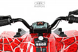 Детский электроквадроцикл RiverToys X999XX (красный спайдер) 4WD Полноприводный, фото 5