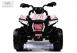 Детский электроквадроцикл RiverToys X999XX (розовый спайдер) 4WD Полноприводный, фото 5