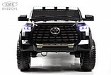 Детский электромобиль RiverToys G444GG (чёрный) Toyota Tundra Полноприводный, фото 2