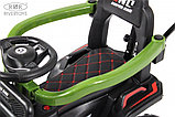 Детский электромобиль RiverToys G005GG (зелёный) Mercedes, фото 2