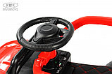 Детский электромобиль RiverToys G005GG (красный) Mercedes, фото 3