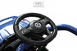Детский электромобиль RiverToys G005GG (синий) Mercedes, фото 2