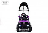 Детский электромобиль RiverToys G005GG (фиолетовый) Mercedes, фото 2